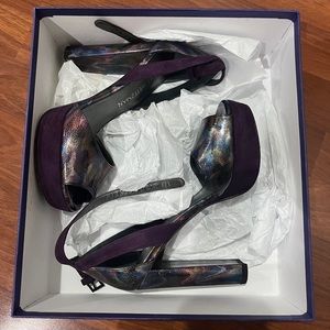 Stuart Weitzman Plarform pump size 6 Swirl Pattern